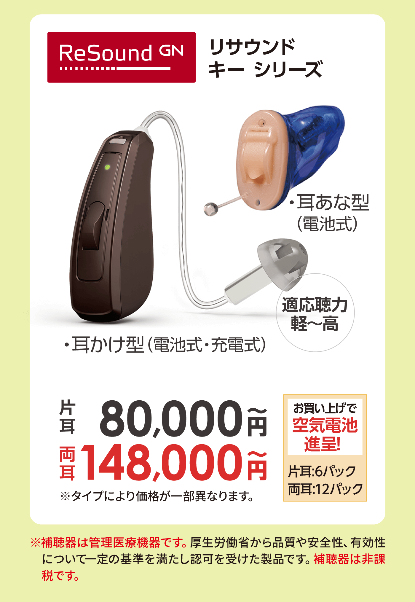 リサウンド キーシリーズ