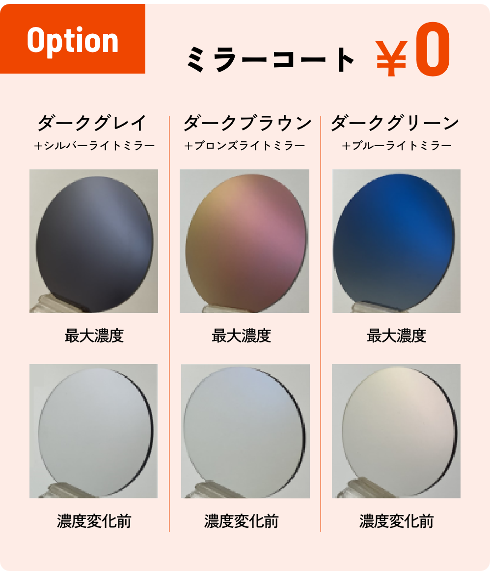 ミラーコート￥0